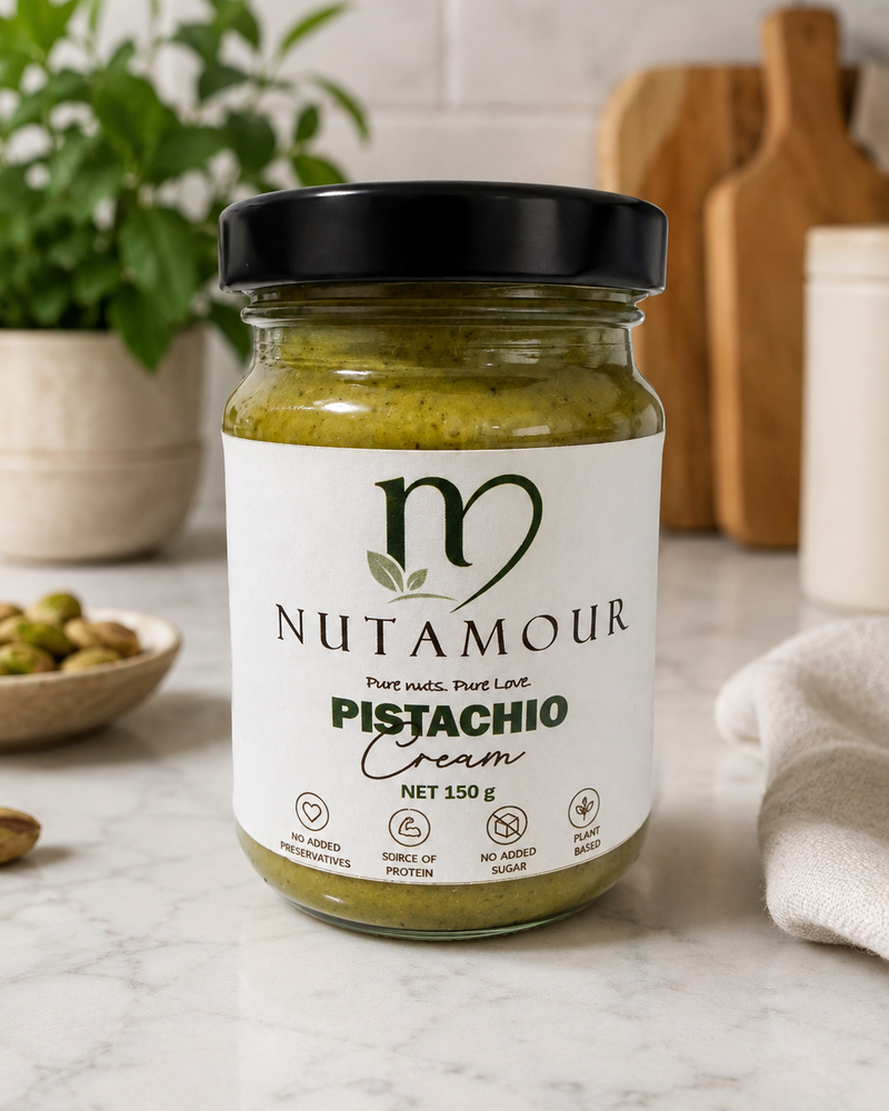 Nutamour Pistachio Cream jar